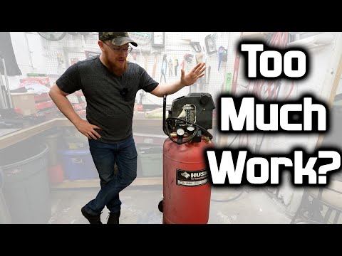 Fixing CHEAP air compressor