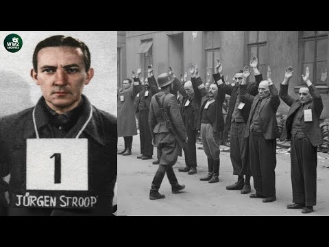 Inside the Warsaw Ghetto Massacre: 450,000 Lives Lost, Two SS Generals Hanged for Crimes