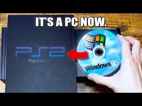 Installing Windows 95 on a PlayStation 2