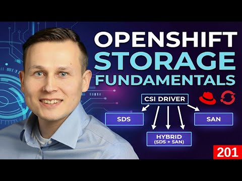 OpenShift Storage - Full Walkthrough - CSI Driver, SDS, SAN, Hybrid