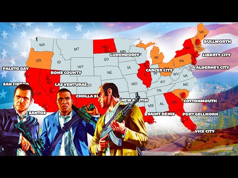 How Much Of USA Has GTA Covered?
