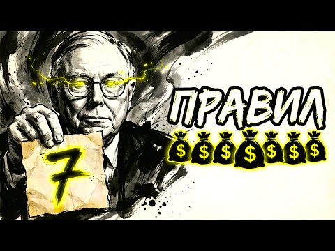 Я стал МИЛЛИАРДЕРОМ, зная ТОЛЬКО эти 7 правил | Чарли Мангер