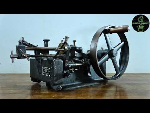 1920's sawblade filing machine restoration I Dr. Hut of Handcraft