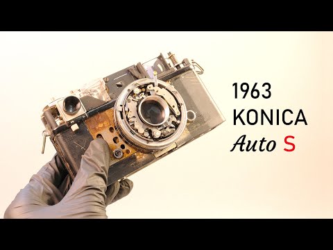 Restoring 1963 Konica Auto S vintage film camera