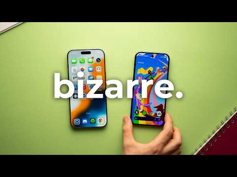 iOS 26 Vs. Android 16 is wild.