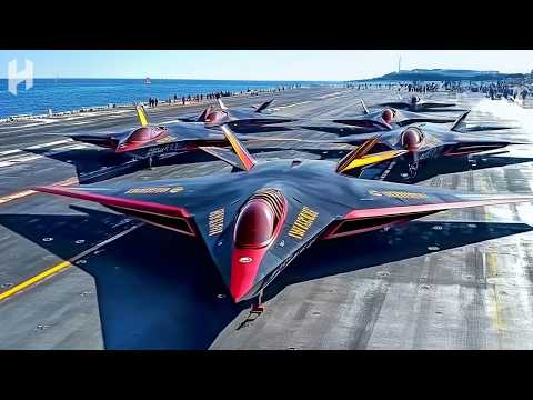 2025 US Silent F-45 Condor Fighter Jet Ready for War