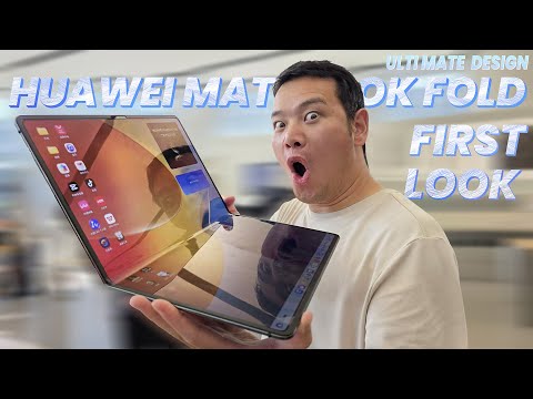 This Laptop Folds Like a Dream – Huawei MateBook Fold Ultimate Design Hands-On!