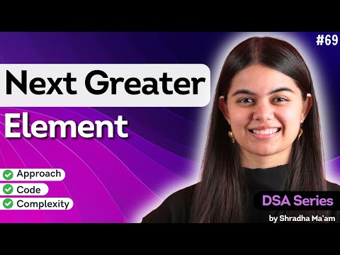 Next Greater Element | Optimal Solution & Code