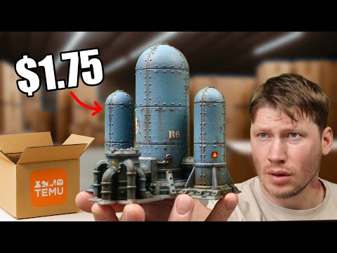 Insanely cheap Temu stuff that makes great wargames terrain!