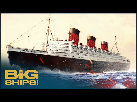 Queen Mary: How A Luxurious Transatlantic Ocean Liner Became WW2's "Gray Ghost"