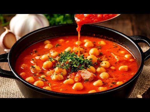 The Secret to Preparing a Protein-Packed Mediterranean Stew —Tuna, Chickpeas & Spinach in 12 Minutes