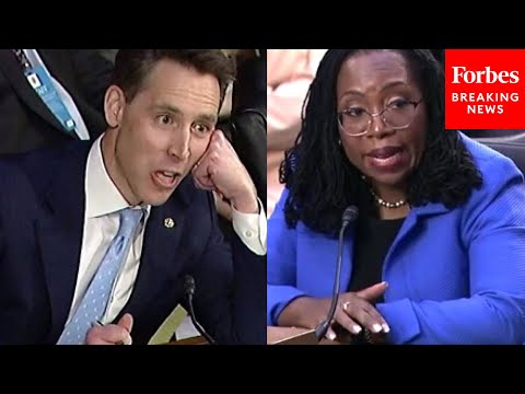 'You're Not Going To Answer My Question': Hawley, Jackson Share Tense Exchange