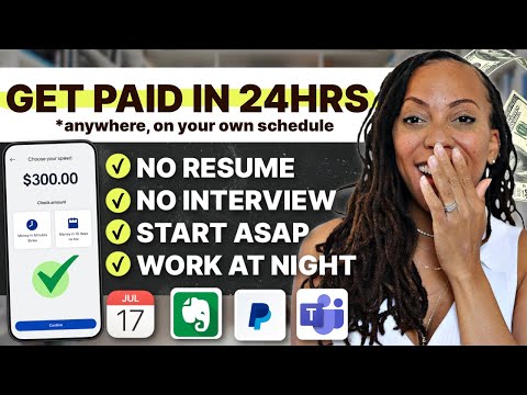 5 Jobs That Pay in 24 Hours | How to Find Legit Fast-Paying Gigs (No Interview or Experience Needed)