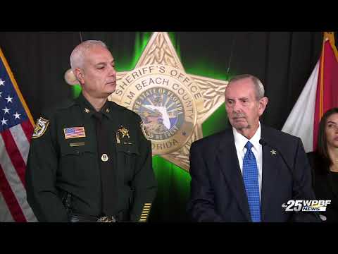 LIVE: Palm Beach County Sheriff’s Office holds press conference on "Operation Unplugged"
