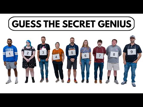 8 People vs 1 Secret Genius