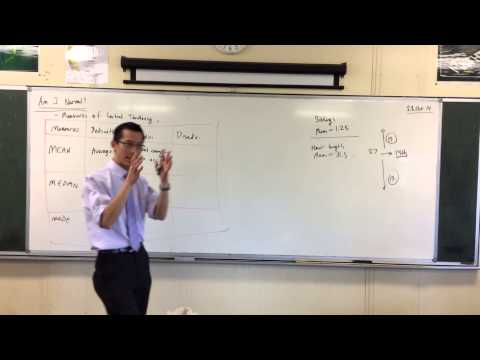 Measures of Central Tendency (1 of 2: Comparing Mean & Median)
