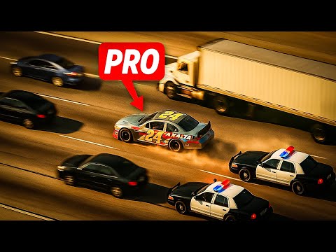 When Cops Realize They’re Chasing a Pro