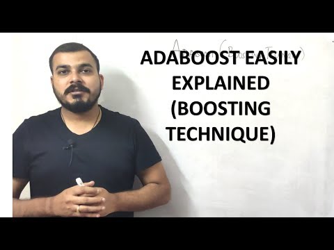 What is AdaBoost (BOOSTING TECHNIQUES)