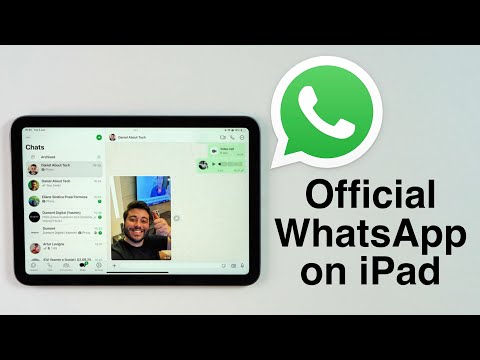 How To Use WhatsApp on iPad - Official App!