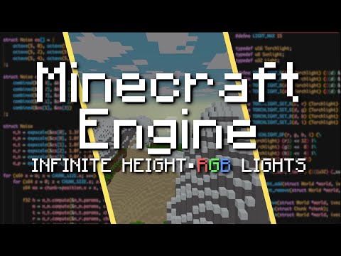 Adding infinite build height and colored lights to my Minecraft engine