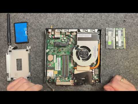 ASMR Lenovo M715q Disassembly & Reassembly Guide (Tiny PC Teardown & Airflow Mod) 4K