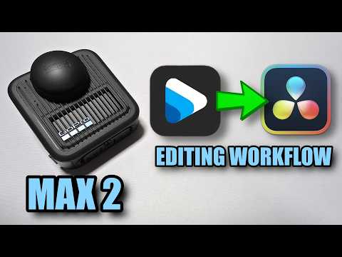 NO image quality issues!  GoPro Max 2 WORKFLOW in Davinci Resolve 20!