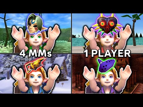 Majora's Mask but it's Randomized FOUR TIMES