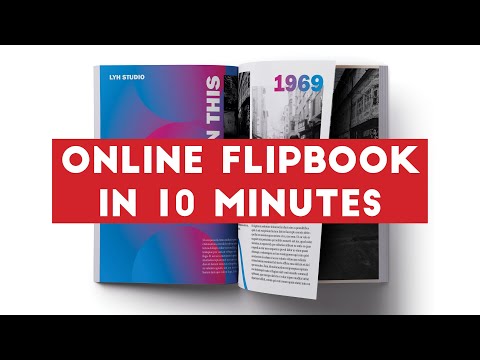 FAST and EASY way to create an Online Flipbook!