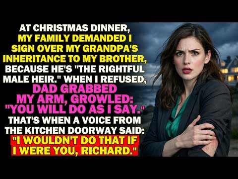 My Family Demanded I Sign Over My $2.8M Inheritance To My Brother—Then My Boss Walked In