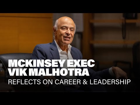 McKinsey's Vik Malhotra Shares Leadership Lessons & Consulting Career Advice