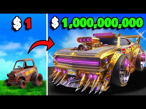 $1 to $1,000,000,000 HOT WHEELS in GTA 5