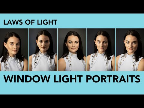 5 Window Light Portrait Positions