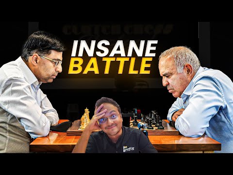 The insane clash of Legends | Vishy Anand vs Garry Kasparov | Clutch Chess Legends Game 3