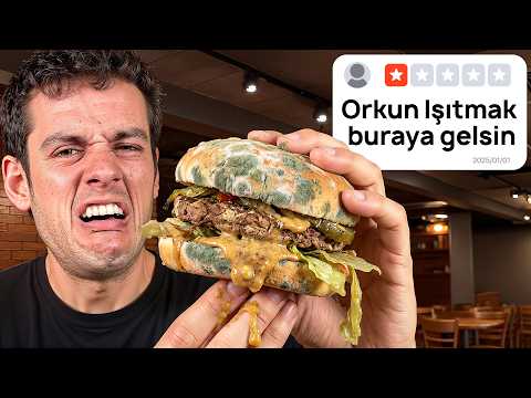 AKDENİZ BÖLGESİ’NİN EN DÜŞÜK PUANLI RESTORANTLARI! @Atadogann @TolunayOren