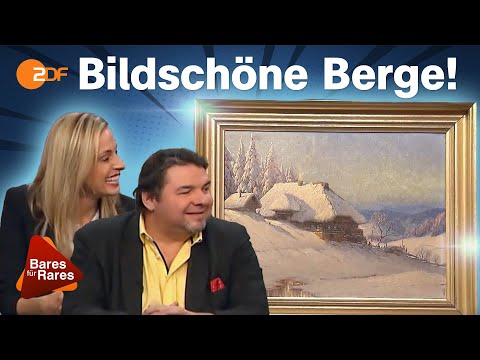 Schwarzwald im Schnee: Ölgemälde von Hauptmann bringt Händlerraum zum Schmelzen | Bares für Rares