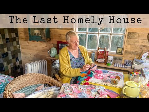 Getting back to my English Paper Pieced Quilts! A Day in my Cabin #24/29