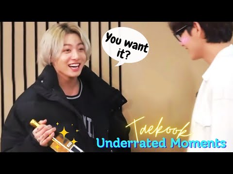Jungkook is too Competitive but still lets Taehyung wins 🤔 [Taekook Underrated Moments PT.7]