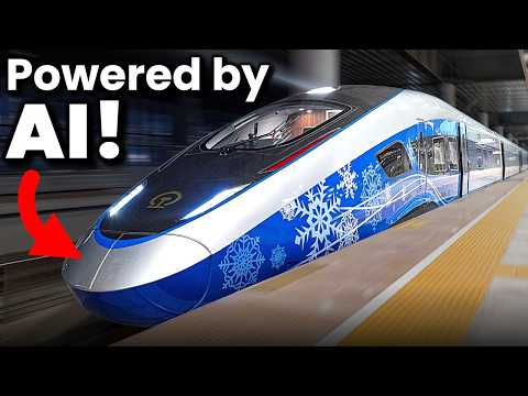 This is China’s INSANE self-driving high-speed train!
