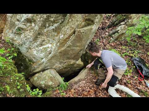 We Went Into This Hole To Escape A Hailstorm, And Found Something Huge