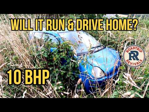 Micro Car Left For Dead - Parked 10 Years In a Field, Can I Revive It? - Diesel Power!