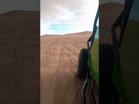 Sand dunes in Peru were epic