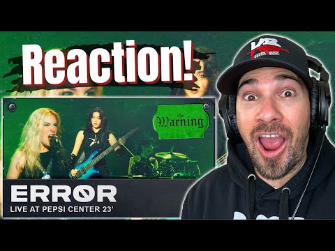 THE WARNING - Error (Live From Pepsi Center) REACTION!