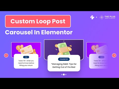 How to Create Custom Loop Skin Post Carousel in Elementor?