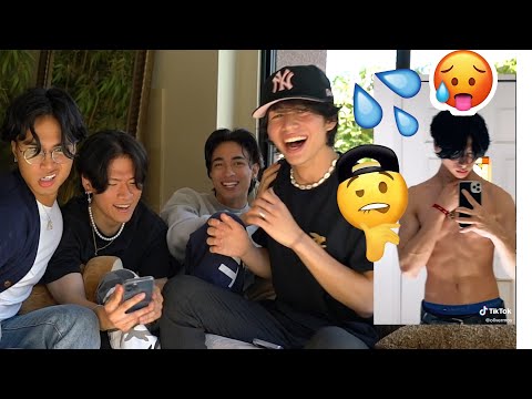 Reacting to my Friends Thirst Trap Tik Tok (HILARIOUS)