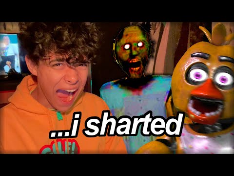 playing horror games until i shart