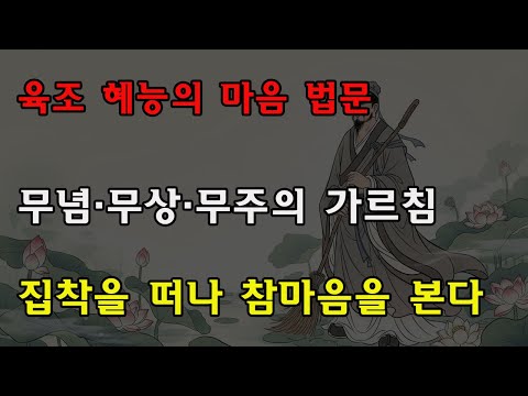 육조 혜능의 ‘세 가지 무심’ 수행법: 이것만 깨치면 세상 어떤 일도 당신을 괴롭히지 못한다!