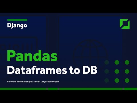 Saving Pandas DataFrame to Django Model