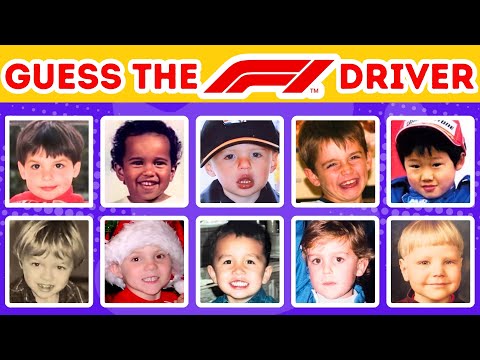 GUESS THE F1 DRIVER BY THE CLUES! 🏁 Photo, Helmets, Voices & Tracks 🔥 2025 Grid & Legends Edition