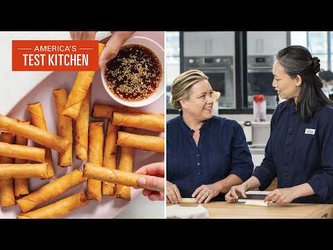 Crispy Lumpiang Shanghai (Egg Rolls) | America's Test Kitchen (S24 E10)