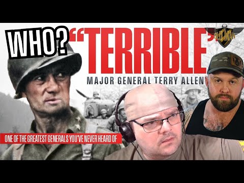 Most Gangster General Of WW2 - "Terrible" Terry Allen from Fat Electrician -Reaction
